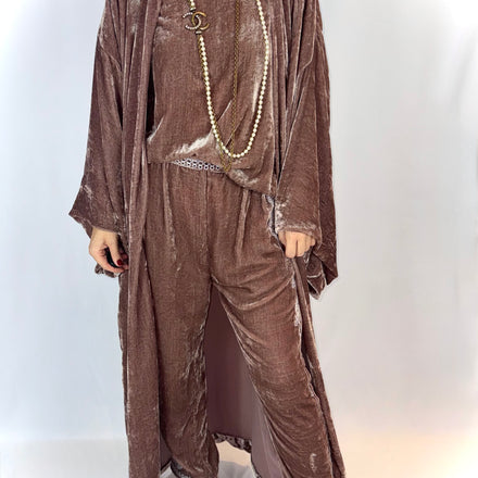 Silk Velvet Abaya