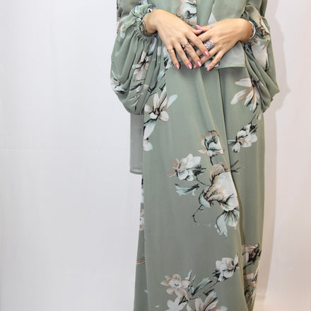 Chiffon Scarf Dress